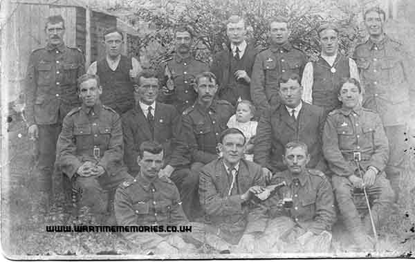 <p>WW1 Soldiers from Cwmbran